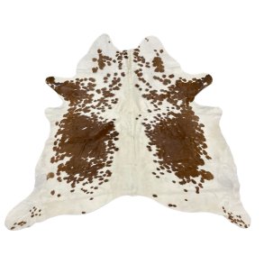 Cowhide brown/white special