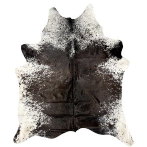 Cowhide black/white special reddish