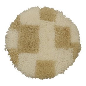 Lambskin cushion