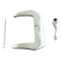 Edge buckle for watchband steel