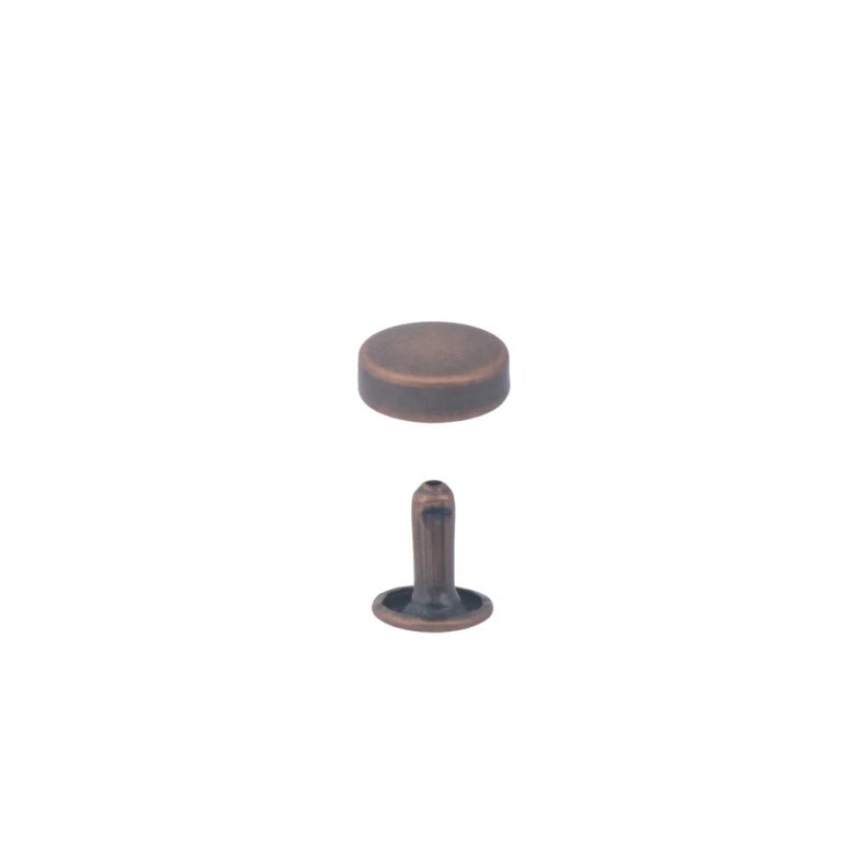 Zylindrische Nieten 11 mm Antikkupfer 100 St&uuml;ck