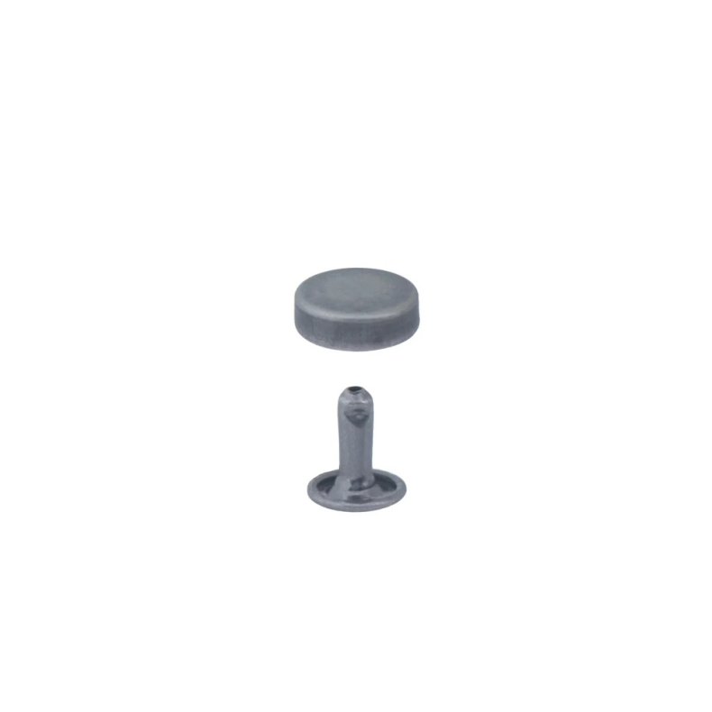 Zylindrische Nieten 11 mm Antiknickel 100 St&uuml;ck