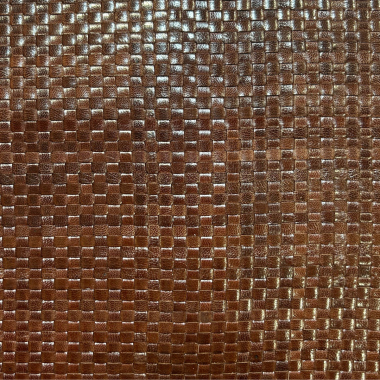 Woven leather