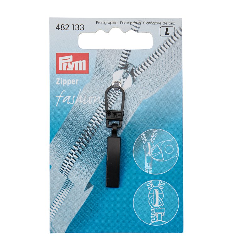 Prym Vedhng t. lynls Sort ox. 482 133 pr. stk.