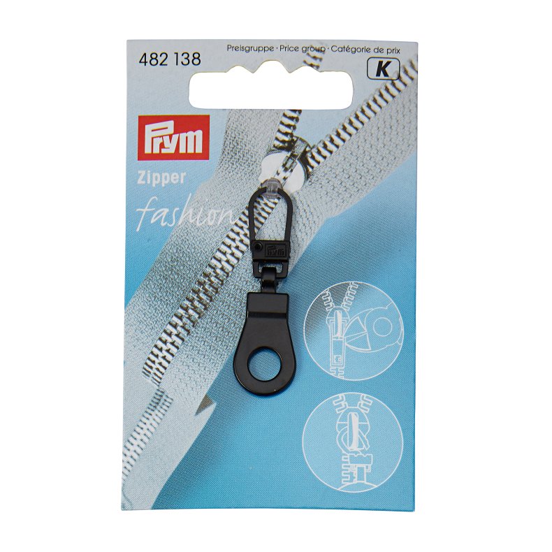 Prym Vedhng t. lynls Sort ox. 482 138 pr. stk.