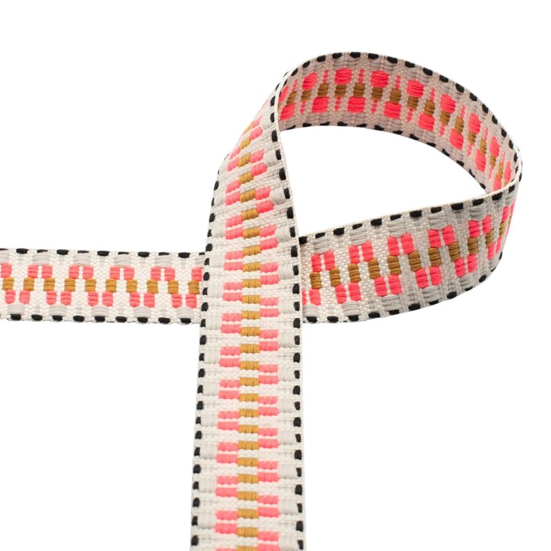 Gurtband, gemustert