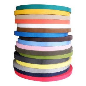 Nylongjord 25 mm. kulr