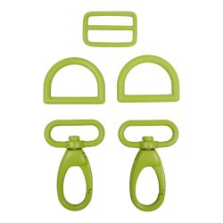 Karabinst med D-ringe og reguleringsspnde