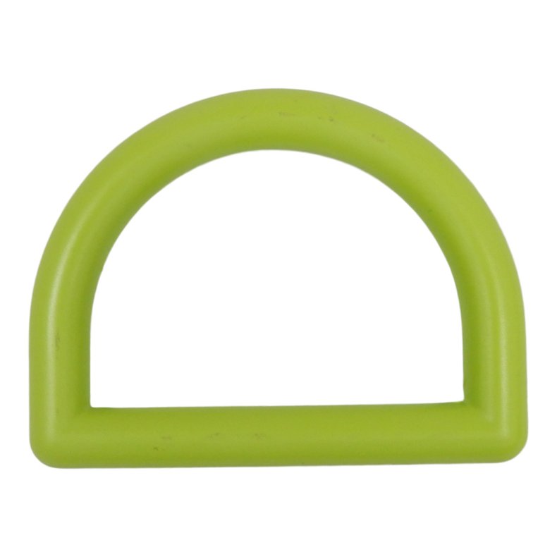 D-ring, svejset 30 mm Neongrn pr. stk.
