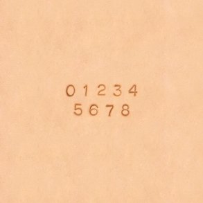 Punzierstempelset mit Zahlen #3021