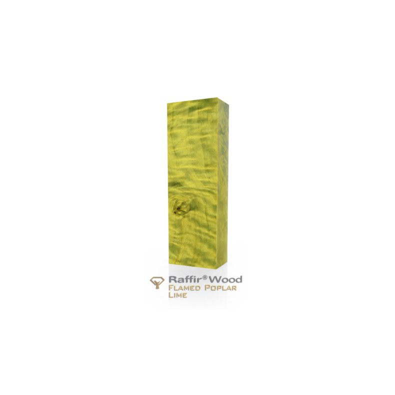 Raffir wood Flamed Poplar Lime No. 370 pr. stk.