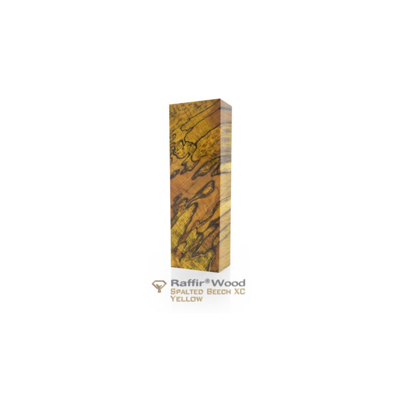 Raffir wood Spalted Beech Yellow XC No. 404 pr. stk.