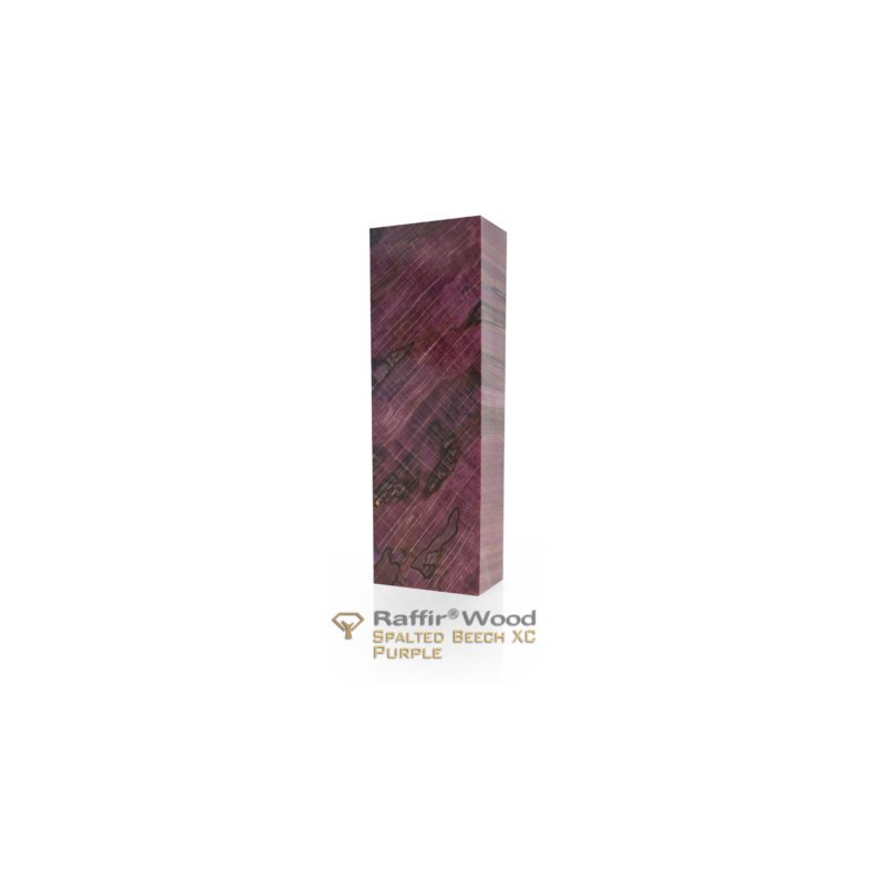 Raffir wood Spalted Beech Purple XC No. 416 pr. stk.
