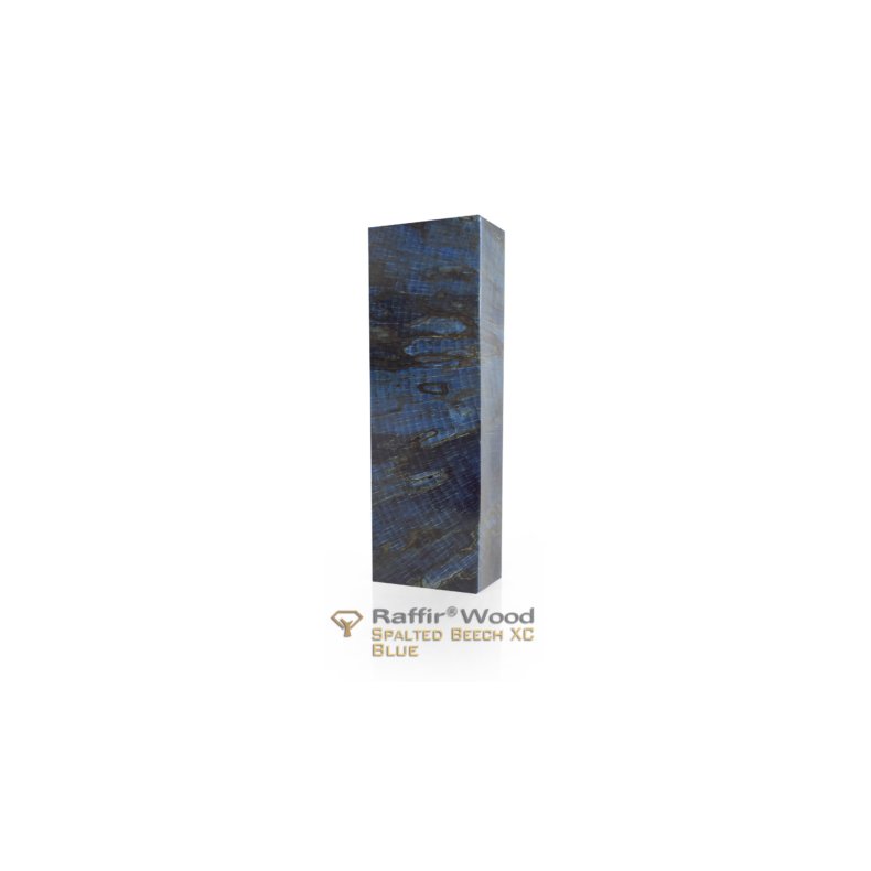 Raffir wood Spalted Beech Blue XC No. 429 pr. stk.
