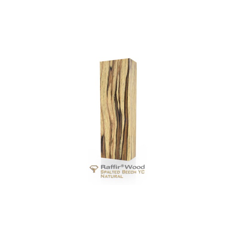 Raffir wood Spalted Beech Natural YC No. 441 pr. stk.