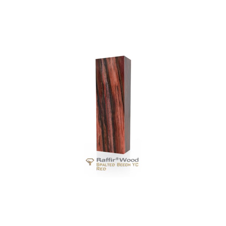 Raffir wood Spalted Beech Red YC No. 453 pr. stk.