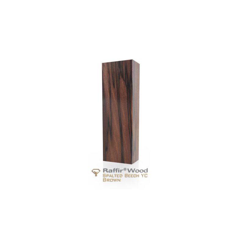 Raffir wood Spalted Beech Brown YC No. 473 pr. stk.