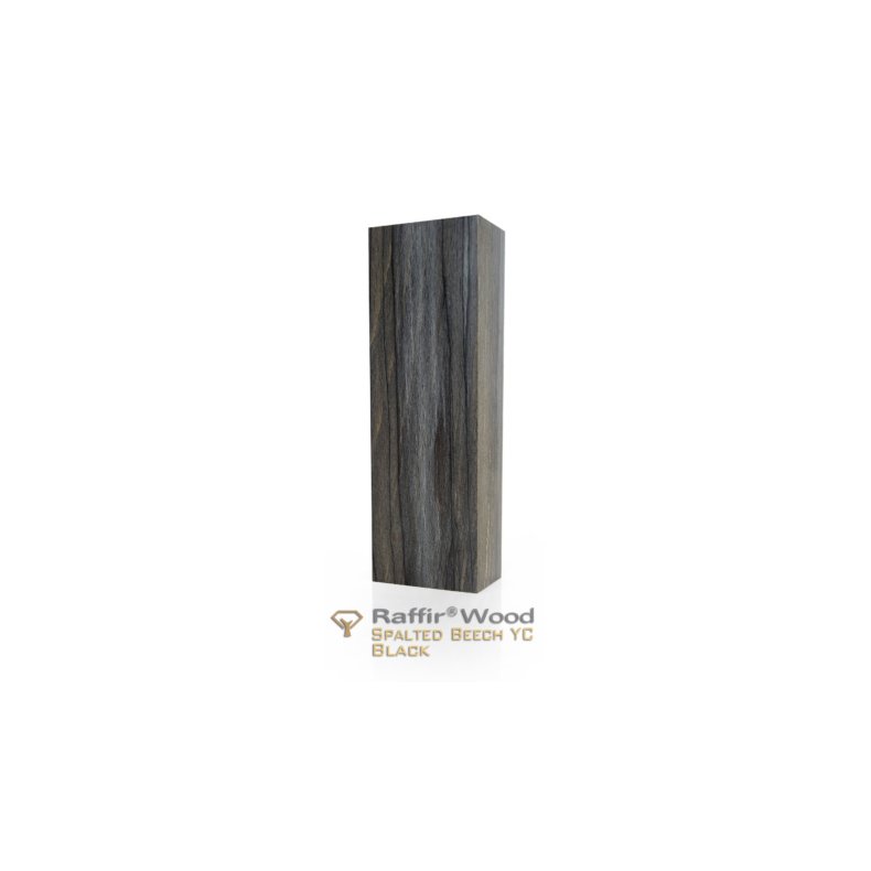Raffir wood Spalted Beech Black YC No. 477 per pc