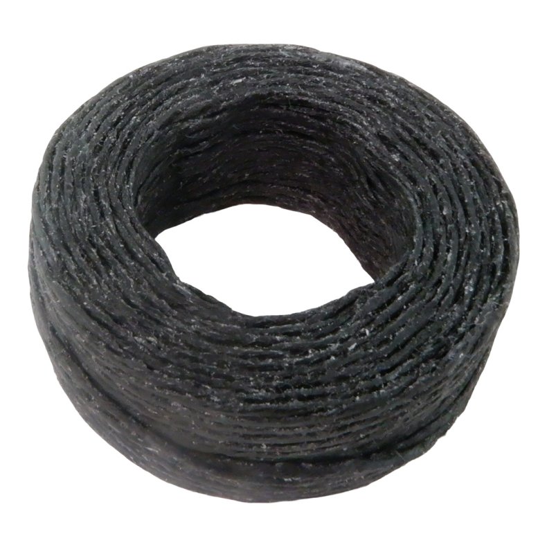 Vokset hrtrd, 5-trdet 22,9 m. Sort pr. stk.