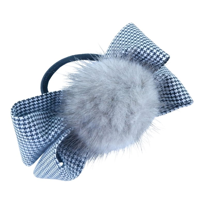 Hrelastik med sljfe og mink Gr