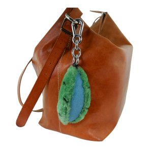 Taskevedh�ng melon merino uld