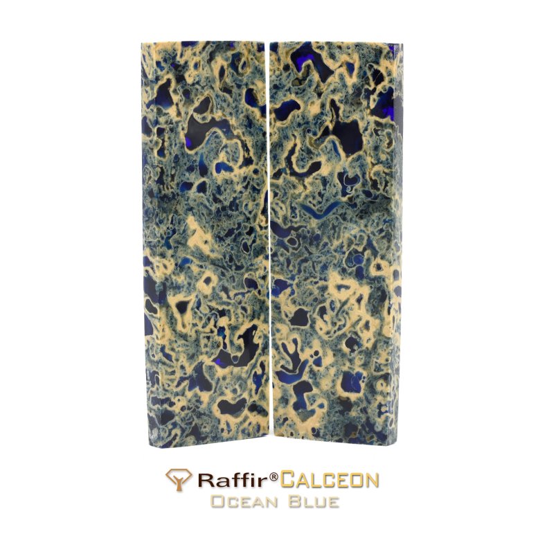 Raffir Calceon, 8 mm Ocean blue pr. par