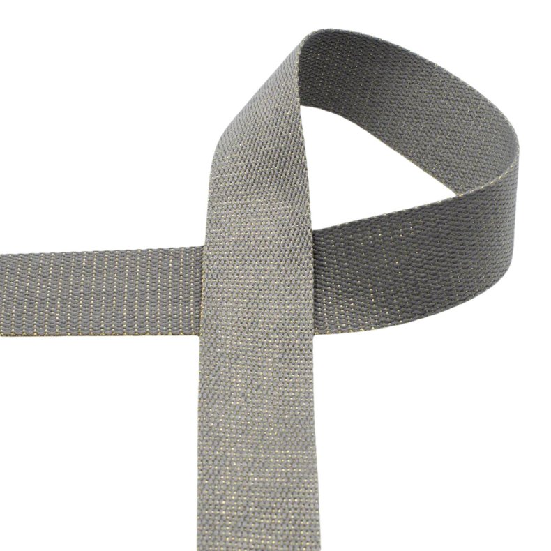 Gjordbnd, lurex 40 mm Gr pr. m