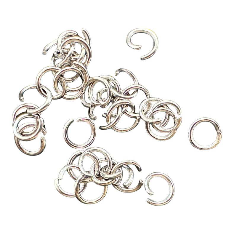 O-ring 3,5 mm Rustfri stl 100 stk.