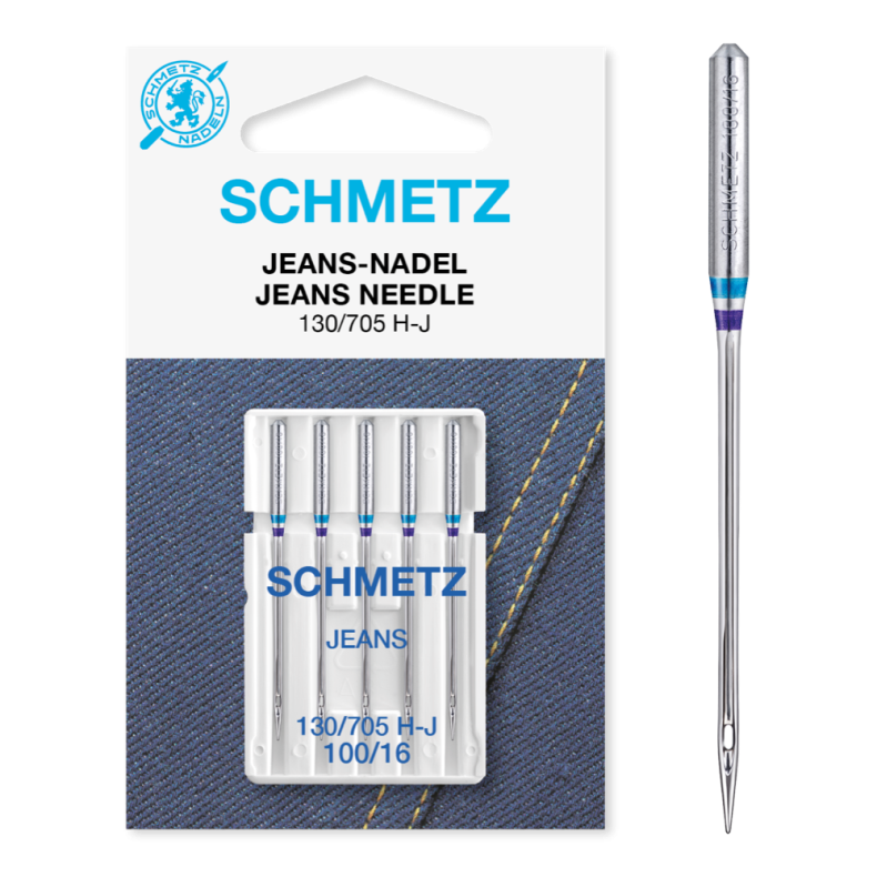 Schmetz symaskinnle jeans  100 5 stk.