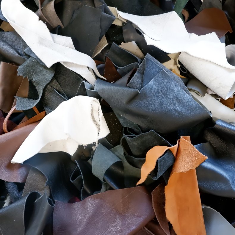 Leather residues