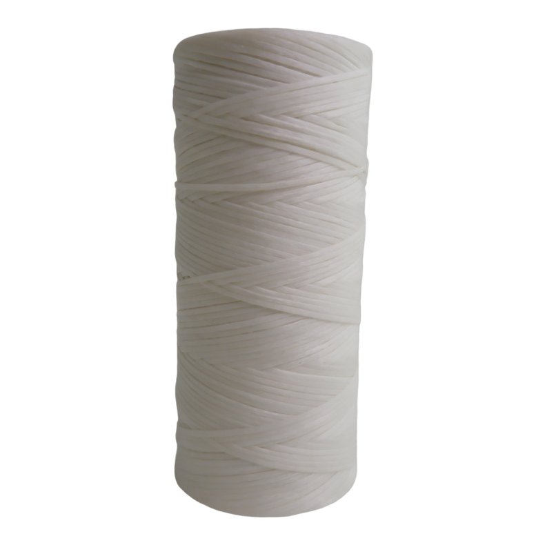Kraftig kunststoftrd, vokset 1 mm, 100 g 101 pr. rulle