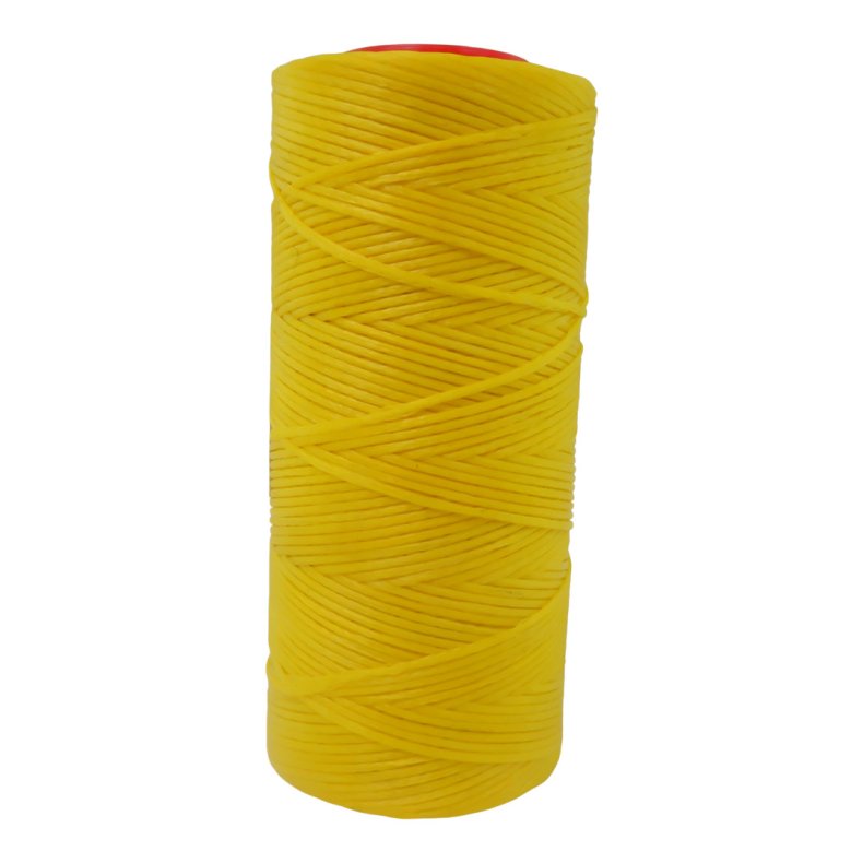 Kraftig kunststoftrd, vokset 1 mm, 100 g 121 pr. rulle