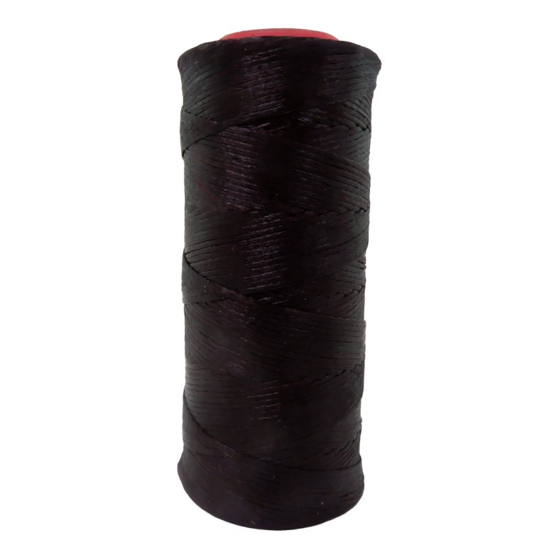 Kraftig kunststoftrd, vokset 1 mm, 100 g 128 pr. rulle