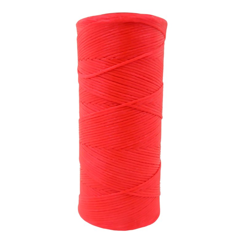 Kraftig kunststoftrd, vokset 1 mm, 100 g 144 pr. rulle