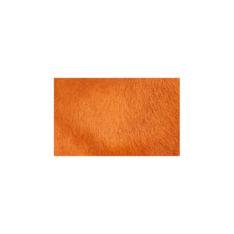 Kuhfell, gefrbt, 1,2 - 1,4 mm fv.3 Orange per Fu