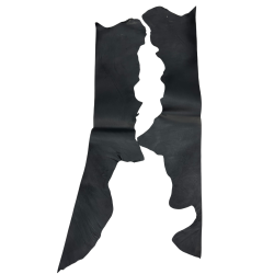 Leather remnants, thick