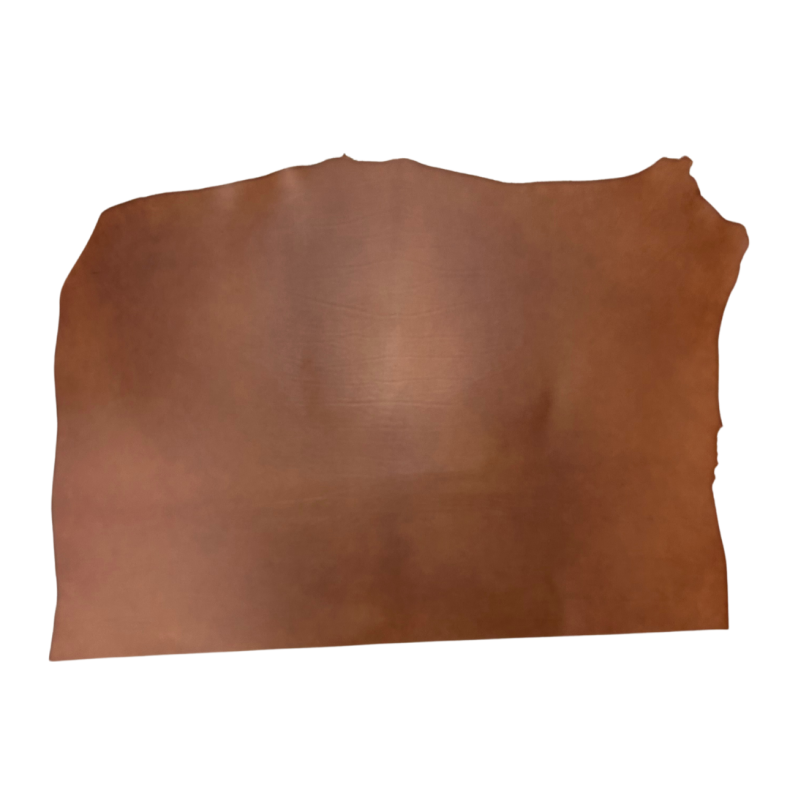 Forpart, farvet, 1,4-1,6 mm 90x120 cm Cognac pr. stk.