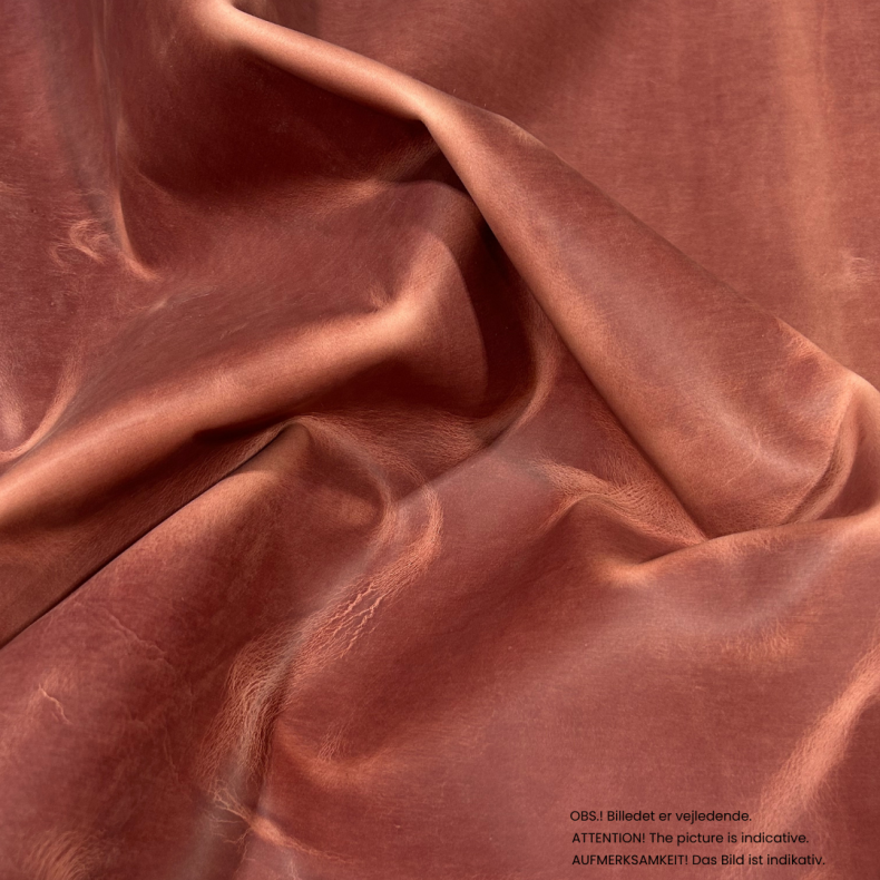 Part of side, waxed with pull up, 1,0-1,5 mm