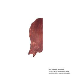 Part of side, waxed with pull up, 1,0-1,5 mm