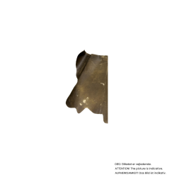 Part of side, waxed with pull up, 1,0-1,5 mm