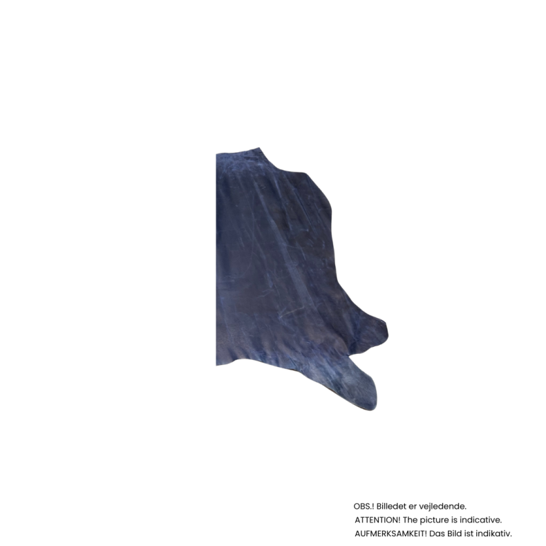 Stykke fra side, vokset med pull-up effekt, 1,0-1,5 mm. Bl