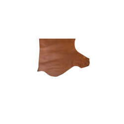 Calfskin, firm and fat-tanned leather