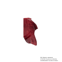 Part of side, waxed with pull up, 1,0-1,5 mm