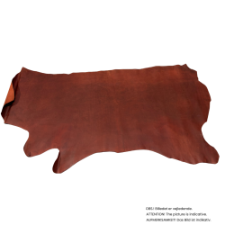 Cowside, waxed with pull up, 1,0-1,5 mm.