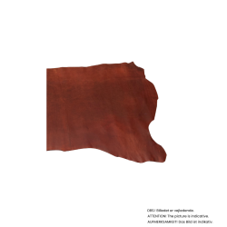 Half side, waxed with pull up,1,0-1,5 mm.