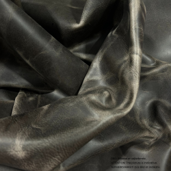 Part of side, waxed with pull up, 1,0-1,5 mm