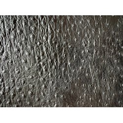 Pigskin ostrich-patterned