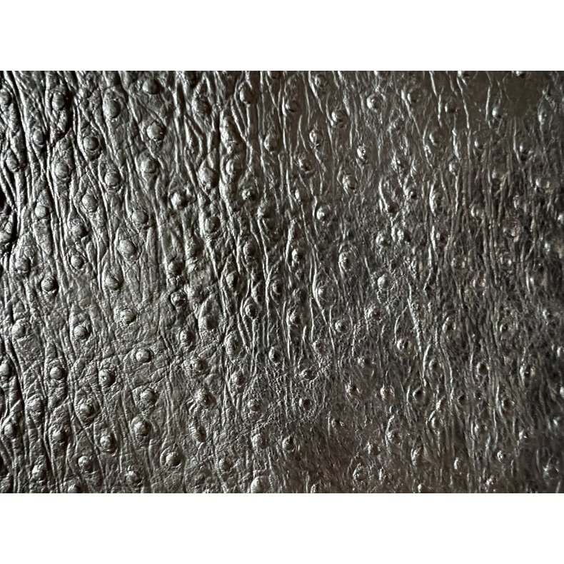 Svineskind strudseprget ca. 0,8 mm Sort hel skind pr. stk.