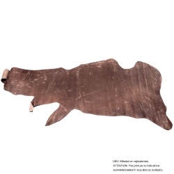 Cowside, waxed with pull up, 1,0-1,5 mm.