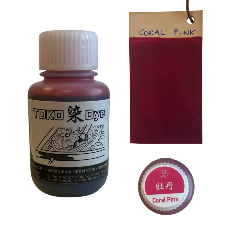 TOKO, vandbaseret farve, 100 ml Coral Pink pr. stk.